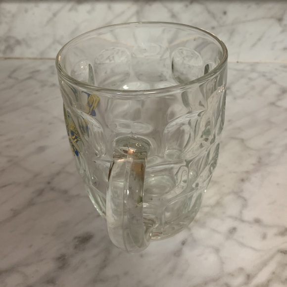 Hard Rock Cafe Clear Glass Mug Skydome StadiumToronto Canada Like NEW Dimple mug - Picture 5 of 7